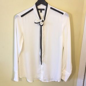 Banana republic chiffon shirt